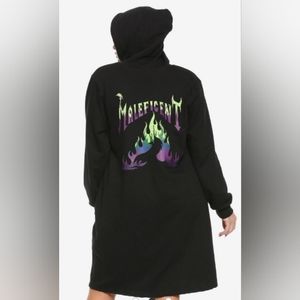 Maleficent Hoodie Dress Plus Size